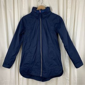 Lululemon Fo Drizzle Deep Navy Rain Jacket Size 6 Excellent Condition
